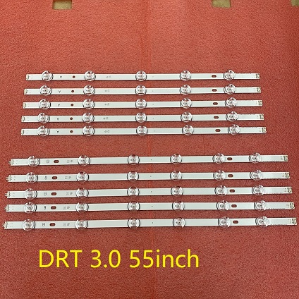 10 PCS LED bar for LG 55LB650v DRT 3.0 55 inch A B 6916L-1730A 6916L-1731A 6916L-1991A 6916L-1992A